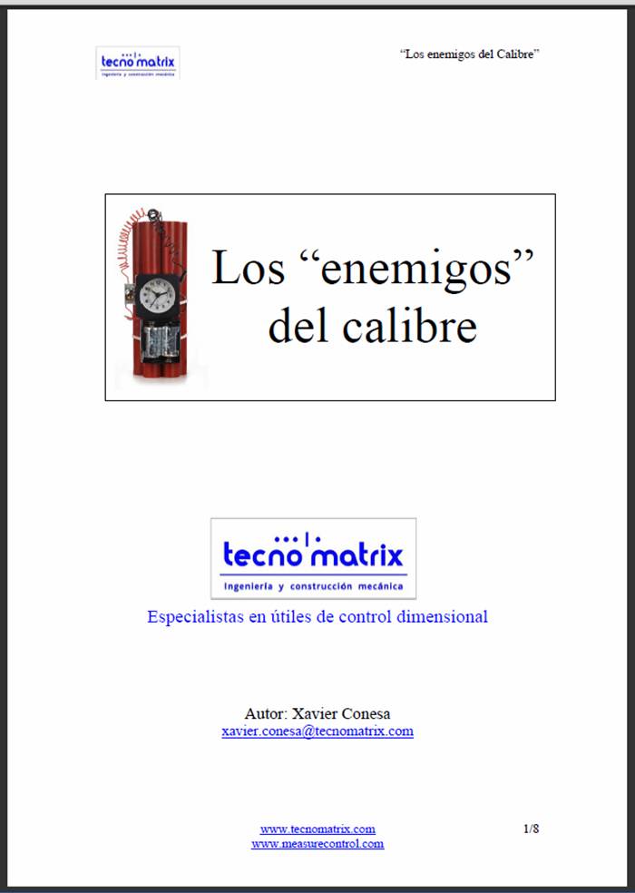 enemigos del calibre util de control galga