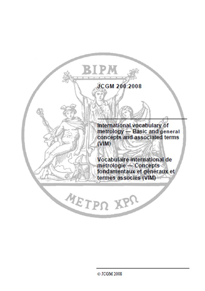 diccionario internacional de metrologia